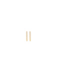 18K yellow gold hoop earrings with Canadian diamonds