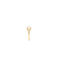 Diamond signet ring reverse set Canadian diamonds 18K yellow gold